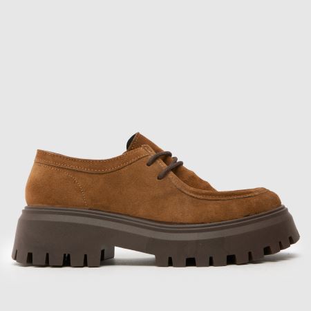 Schuh Lyrica Chunky Mocassin in Tan