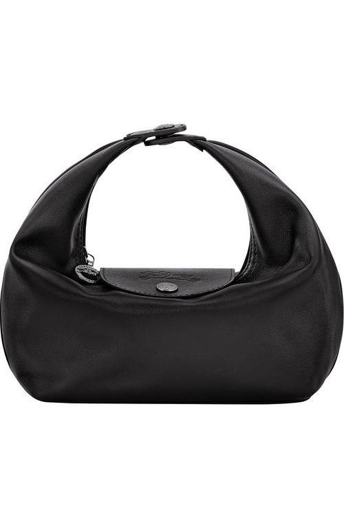 Le Pliage Xtra Round Leather Top Handle Bag