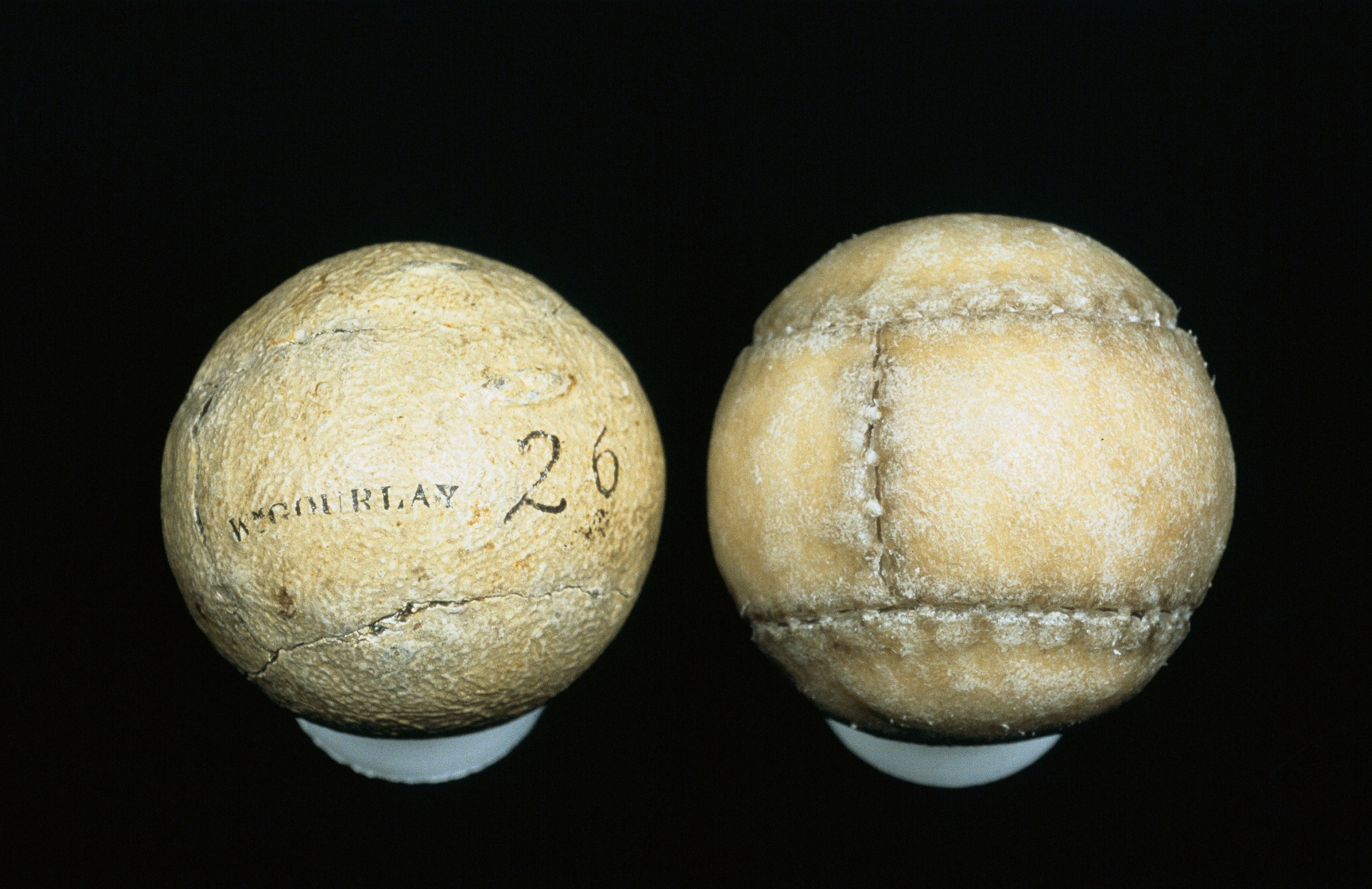 Feathery golf balls