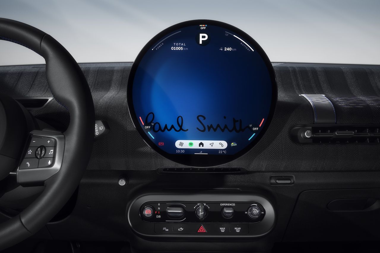 Mini Paul Smith edition from different angles