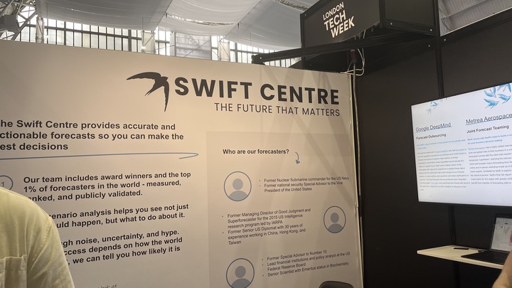 Swift centre at london tech week