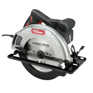 A carbide tipped circular saw