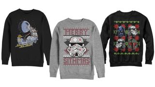 Star Wars Christmas sweaters are on sale at Target for 38% off.