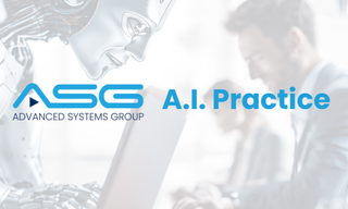 The ASG AI Practice logo.