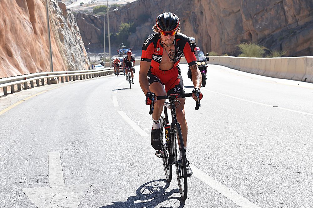 Daniel Oss (BMC) during stage 4 at Tour of Oman