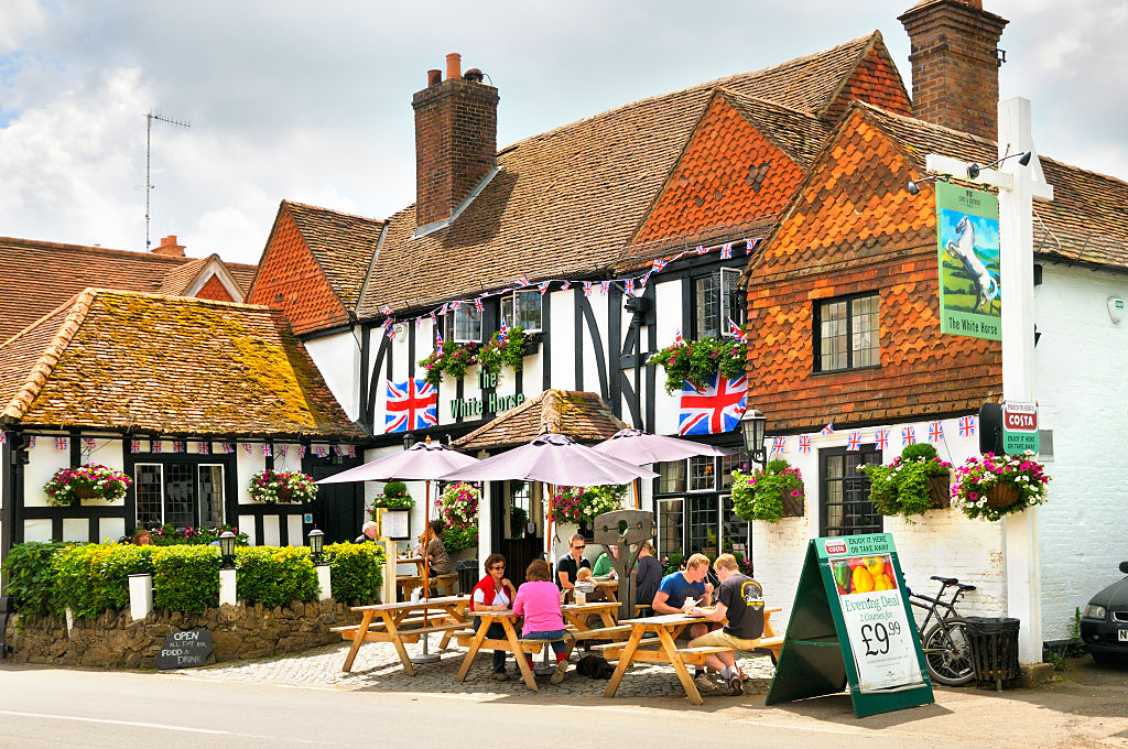 The White Horse Inn pub in Surrey