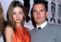 Miranda Kerr and Orlando Bloom - Celebrity News - Marie Claire