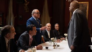 Forest Whitaker as Bumpy Johnson standing up to the American-Italian mafia in Godfather of Harlem season 3
