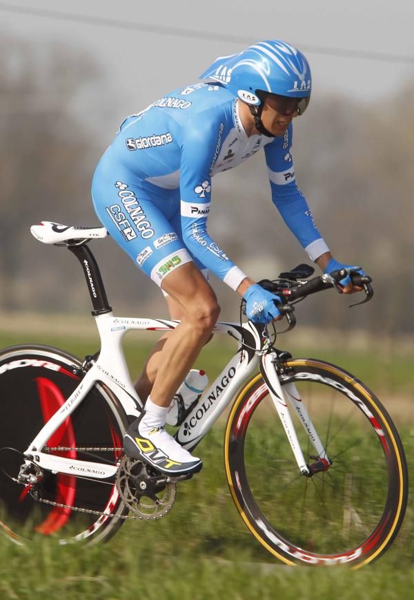 Stefano Pirazzi (Colnago CSF Inox) couldn't oust Sella.