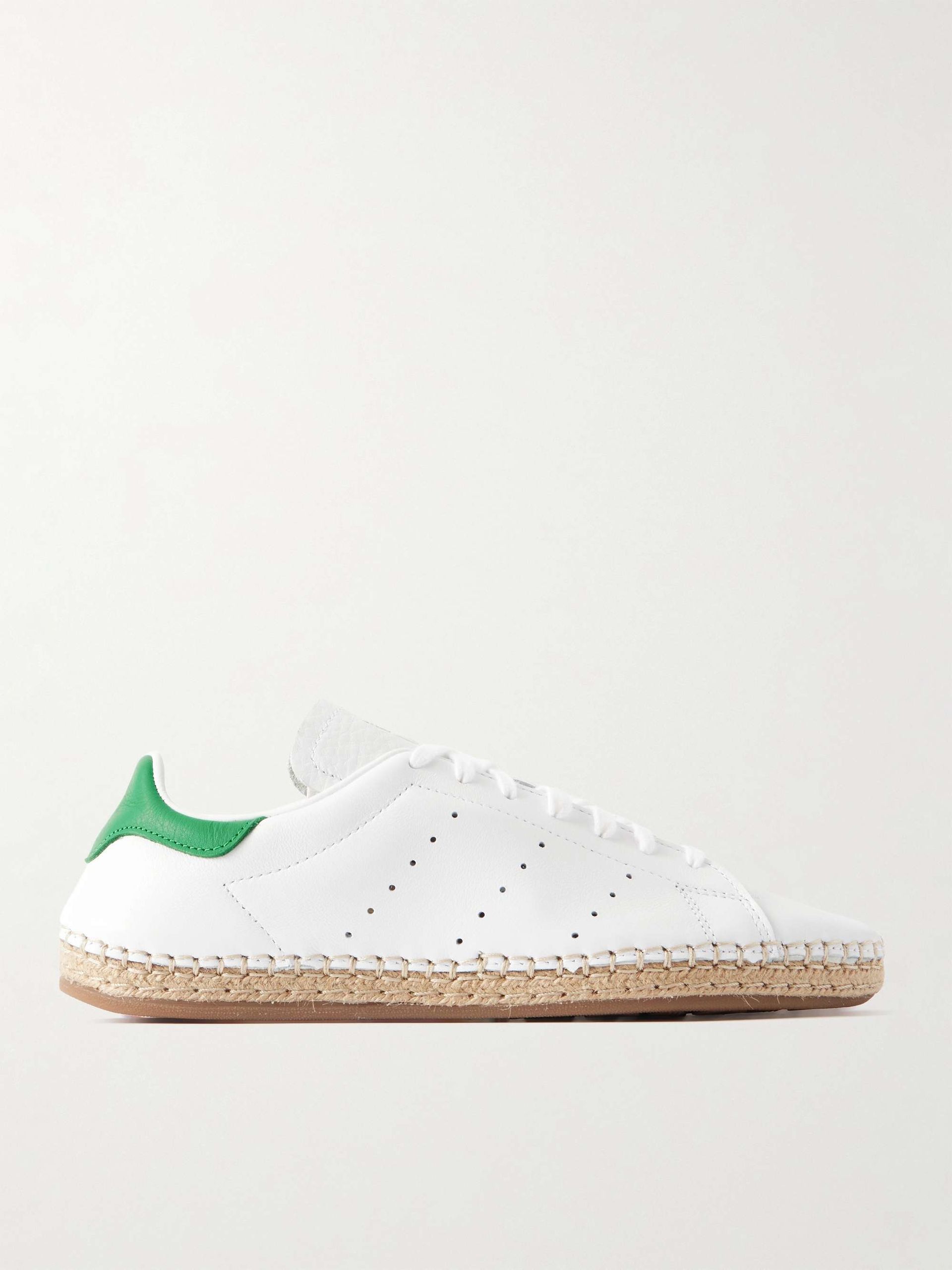 + Clot Stan Smith Perforated Leather Sneakers