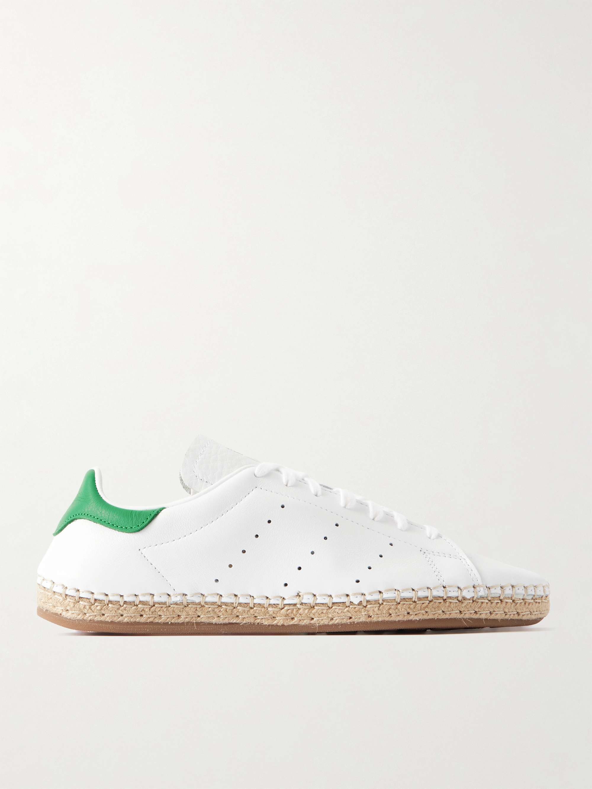 + Clot Stan Smith Perforated Leather Sneakers