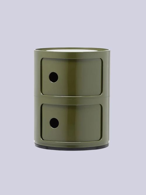 Componibili Cabinet - Green/ 2 Elements