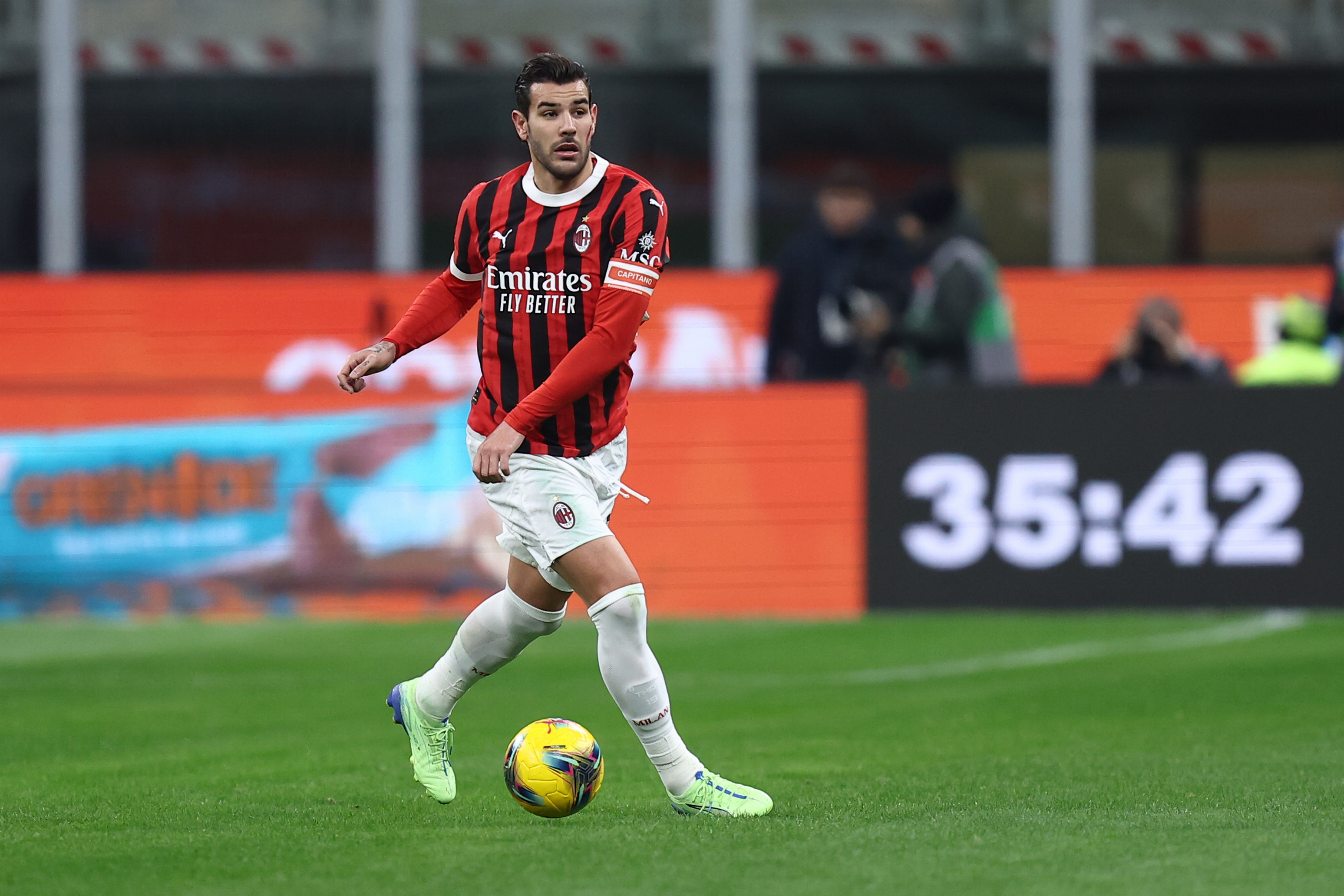 AC Milan's Theo Hernandez is one of the best left-back's in world football at present