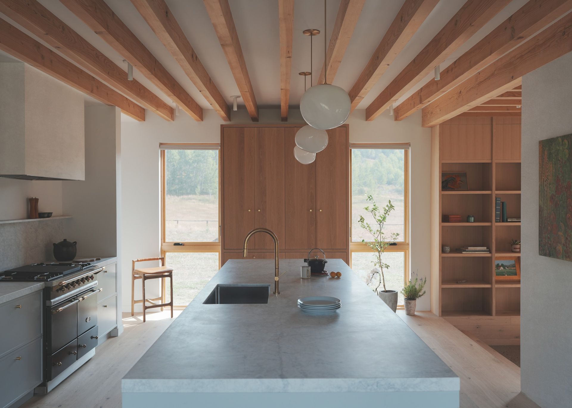 The kitchen