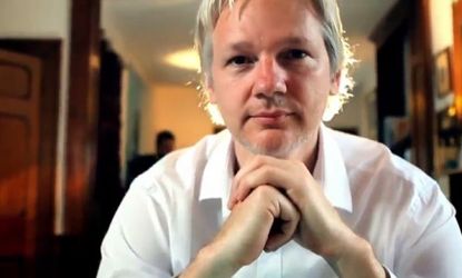 Being on house arrest hasn't stopped WikiLeaks founder Julian Assange from starting a talk show, bringing newsy guests to his British estate via Skype. 