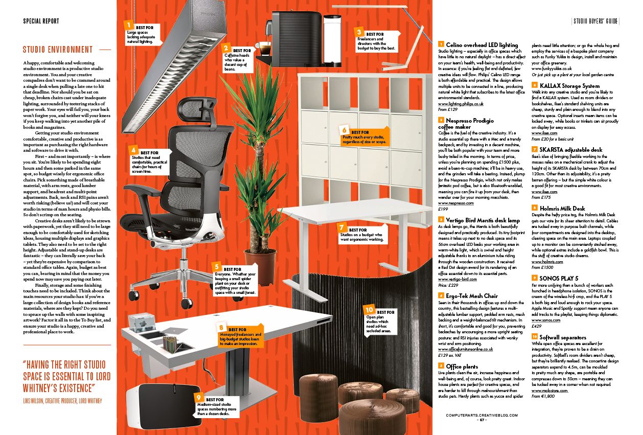 The essential kit you&rsquo;ll need to start or expand a studio