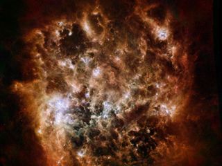 Large Magellanic Cloud as Seen by Herschel and Spitzer