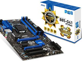 Msi b85 g41 pc mate обзор