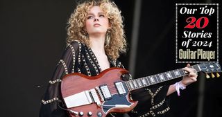 Grace Bowers performs on Day 1 of BottleRock Napa Valley at Napa Valley Expo on May 24, 2024 in Napa, California. 