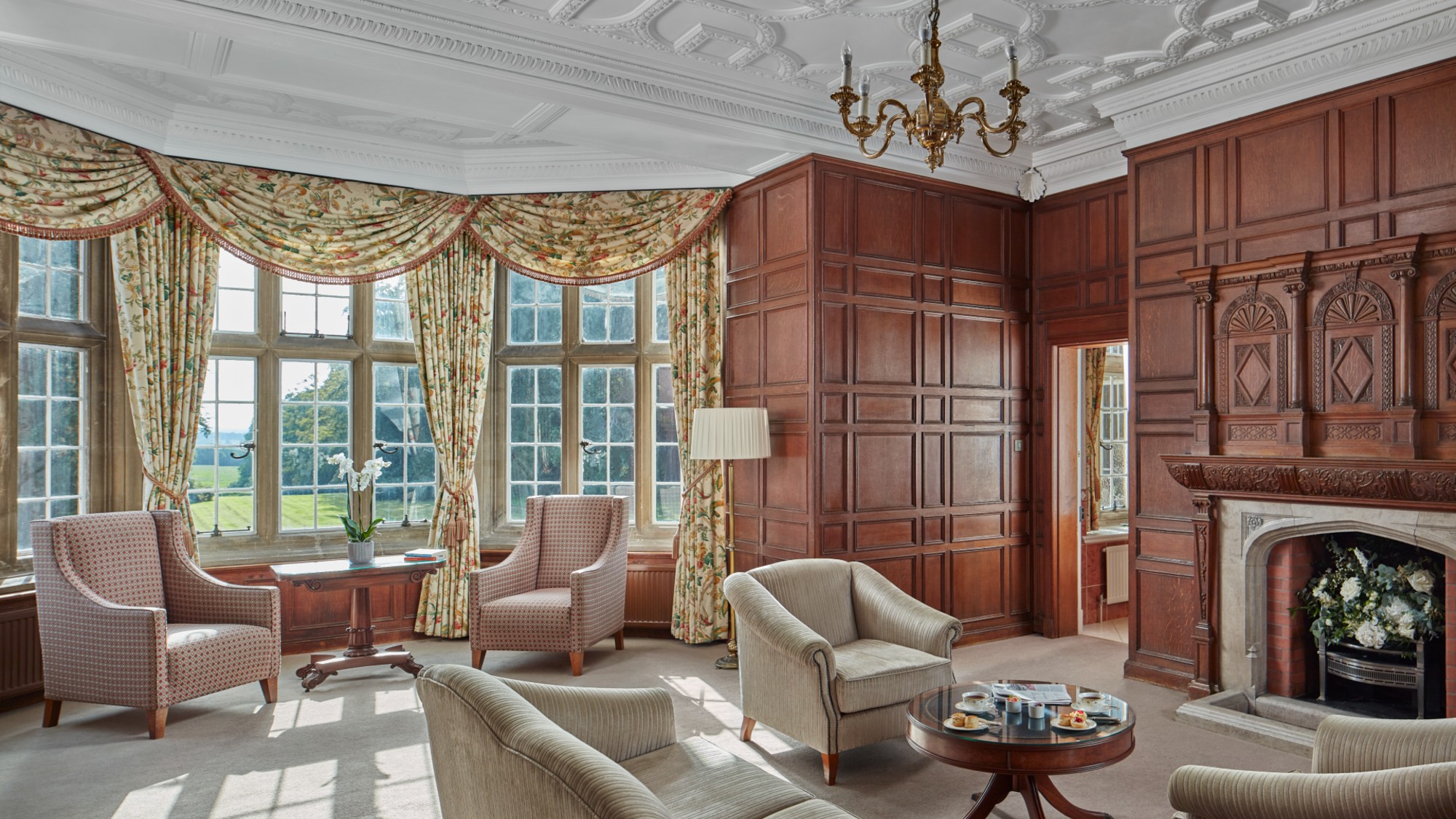 Tylney Hall room interior
