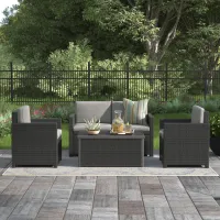 Keter Armona 4 Seat Lounge Set | Was £459 Now £337.67 at Wayfair