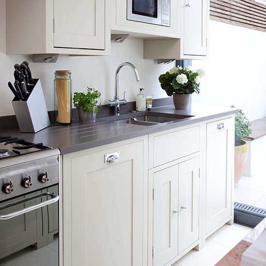 Fresh green modern kitchen | Ideal Home