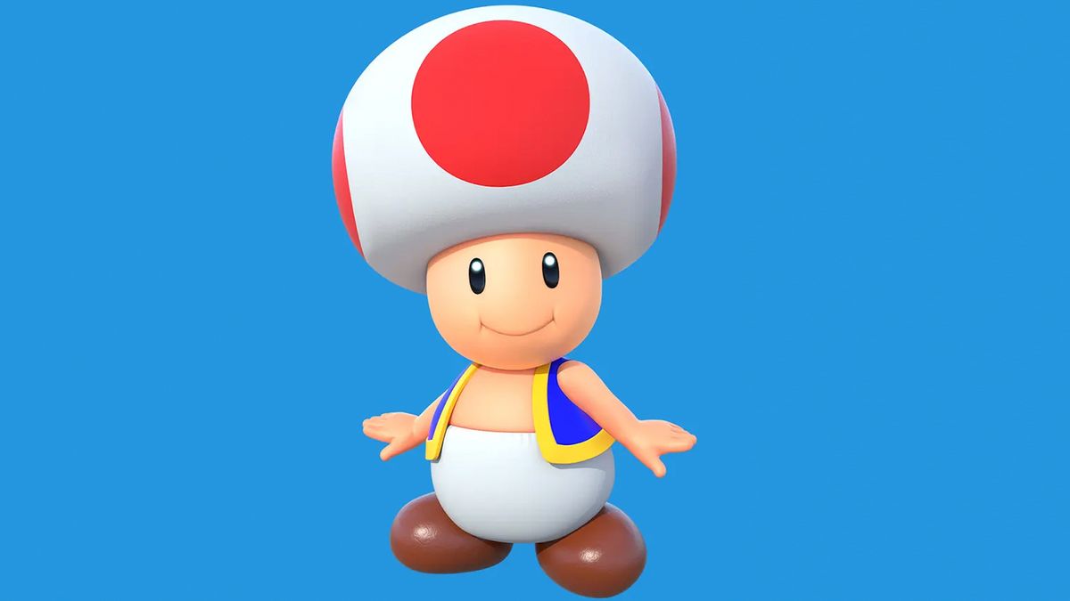 Toad store super mario