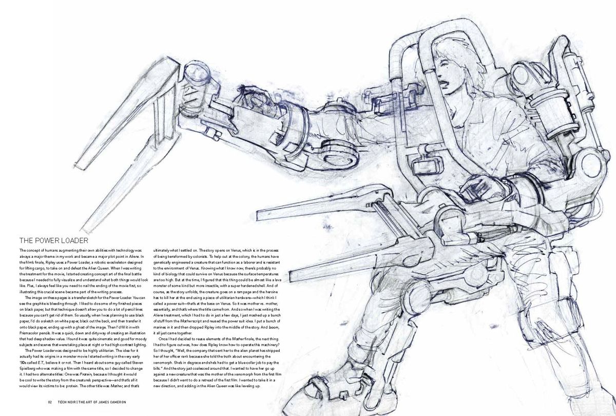 James Cameron's new book "Tech Noir" offers a glimpse from his personal collection and archives.