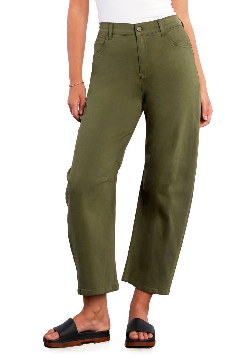 Valerie High Waist Ankle Barrel Jeans