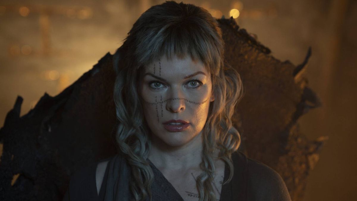 Milla Jovovich in In the Lost Lands 