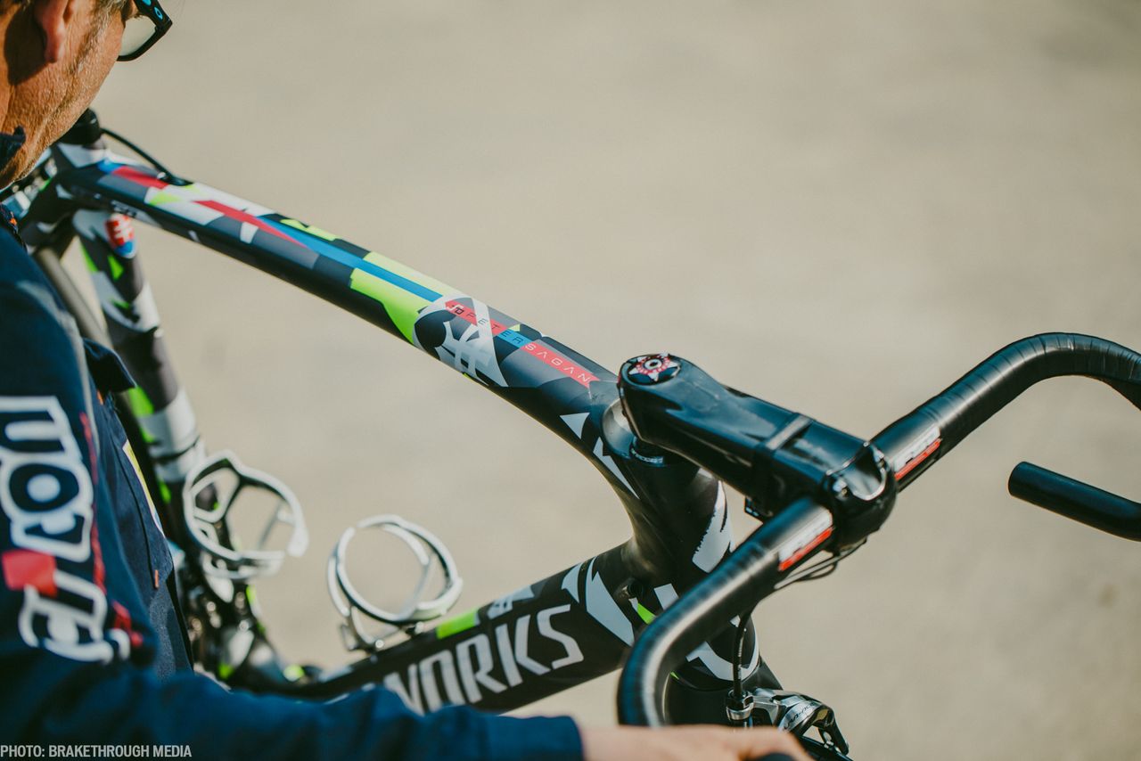 Preparing Peter Sagan's S-Works Sagan Camo Venge.