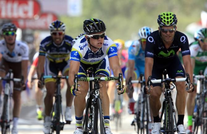 The finish was so close, Simon Gerrans (Orica-GreenEdge) didn't celebrate