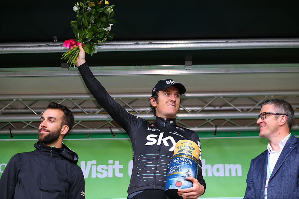 Gerraint Thomas, top British rider after stage 7