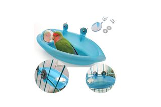 Hanging Bird Bath toy for parrots