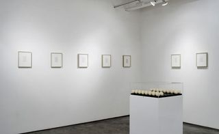 An installation shot of ’Dictionary’ and ’Conflict’