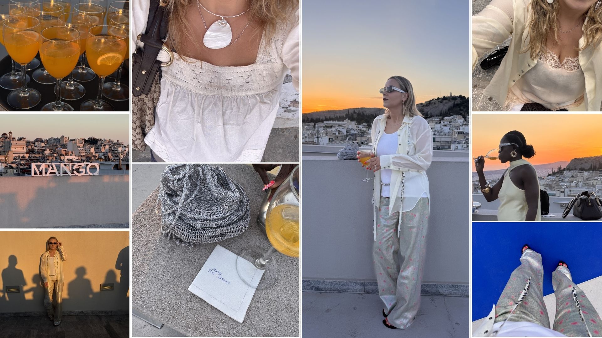 @rebeccarhysevans in Athens and Hydra with Mango
