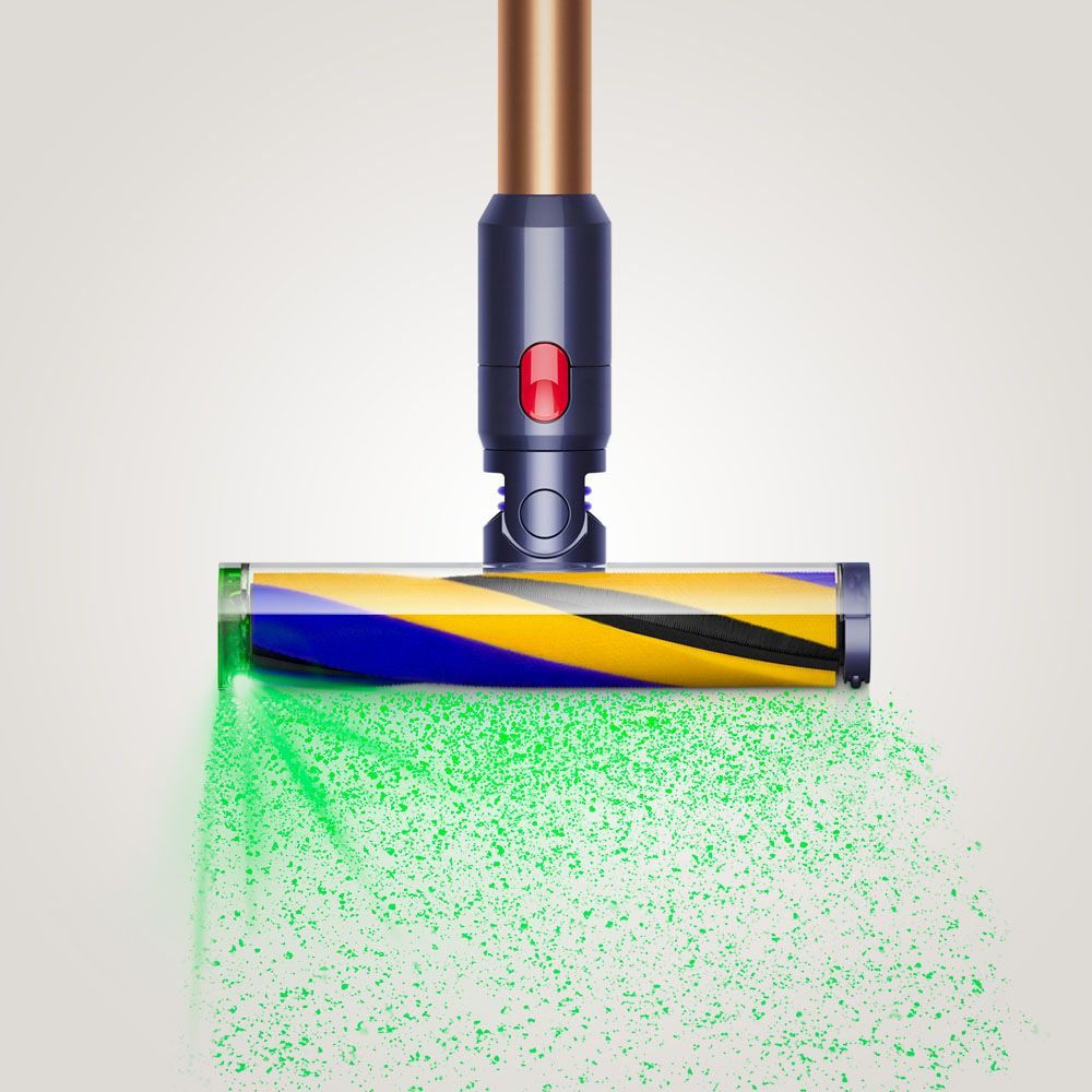 A Dyson cordless vacuum 