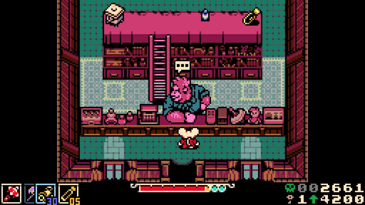 Retro inspired indie game, like Zelda, Mina the Hollower