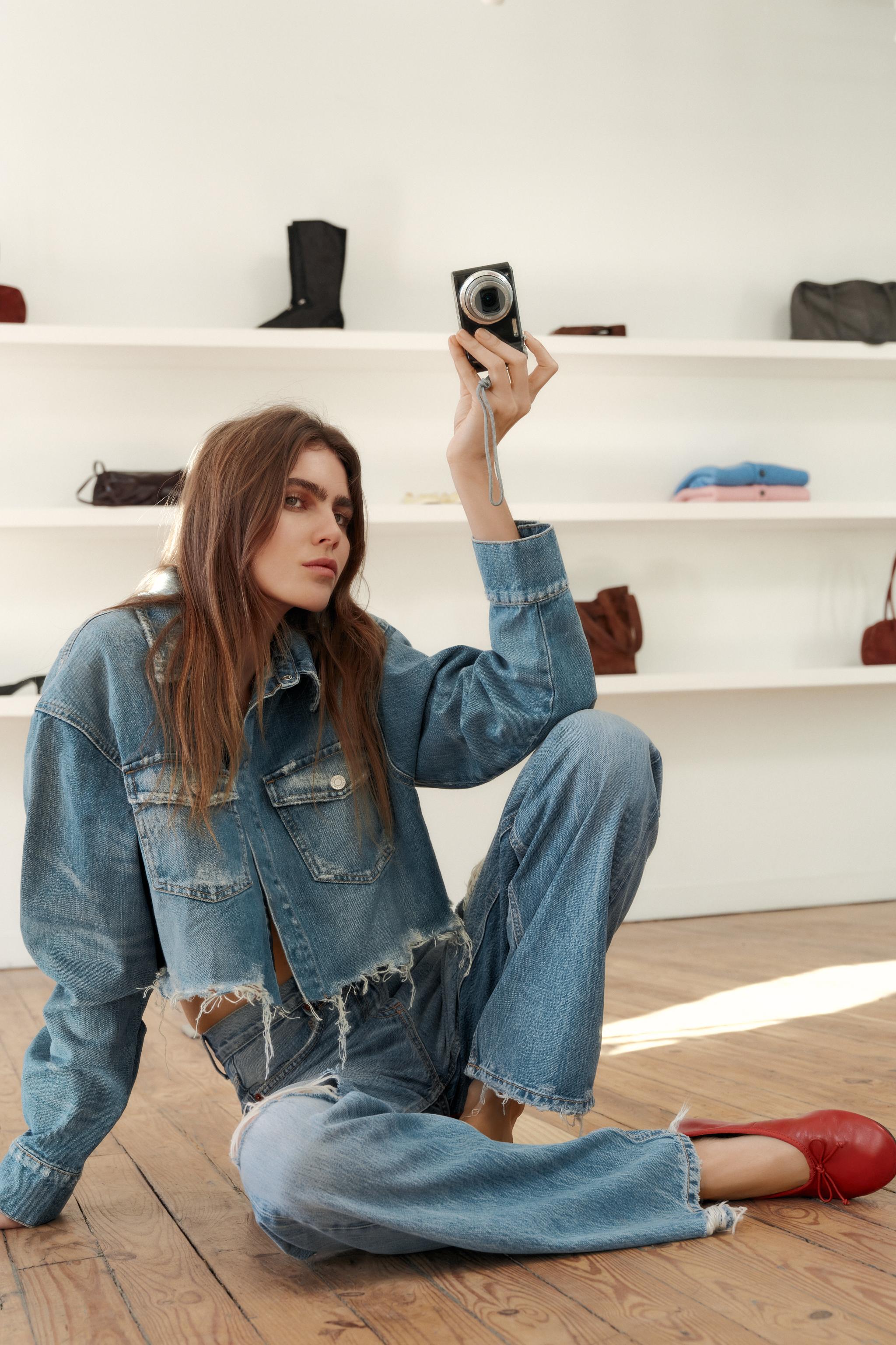 Leather Bow Ballet Flats