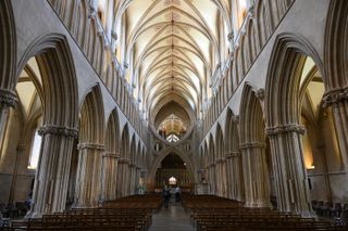 Interior of a cathedral