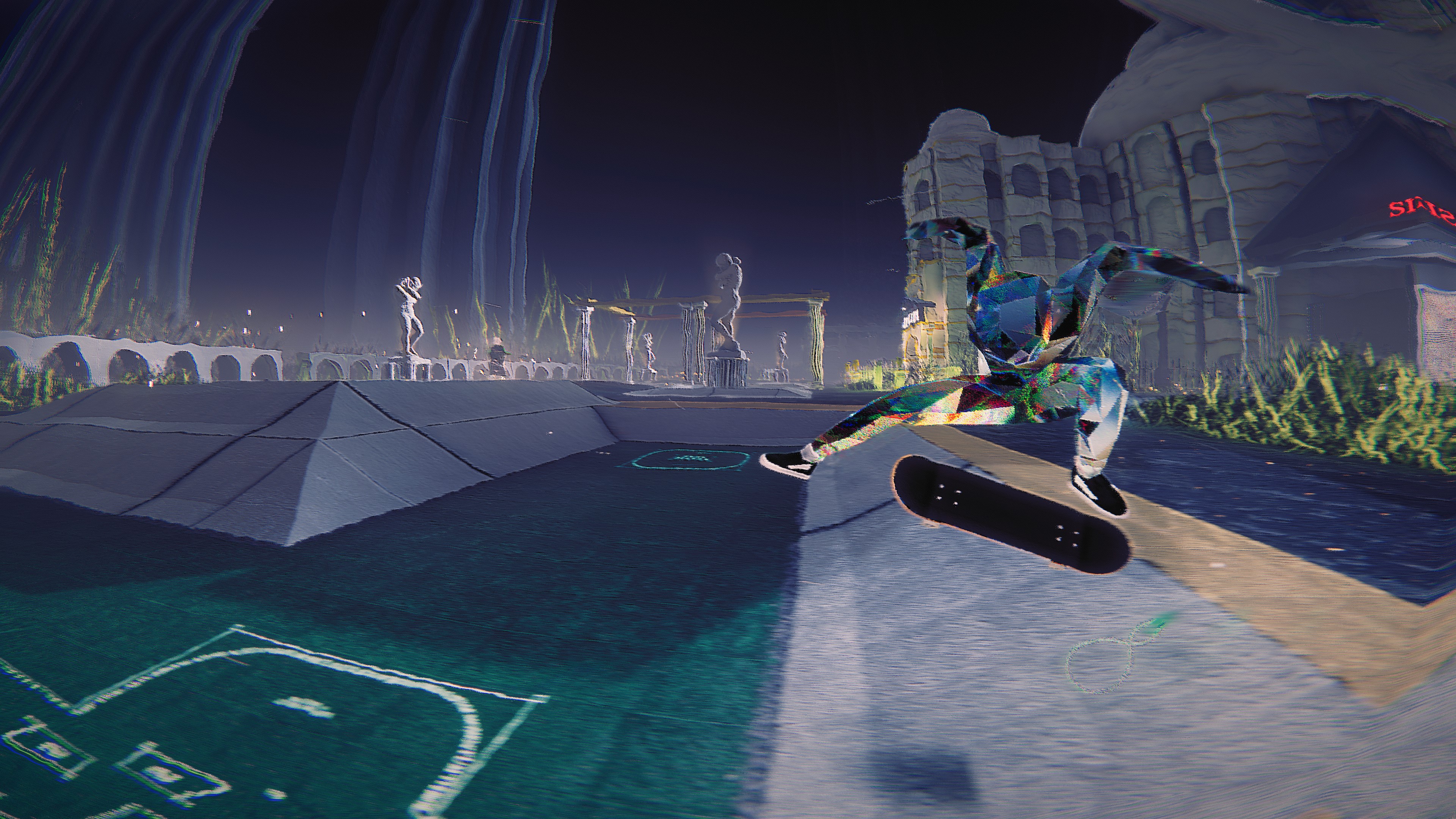 EA's Skate might have Tim Robinson, but the skating game where I played a demon on a quest to eat the Moon is my most anticipated Tony Hawk-like this year 