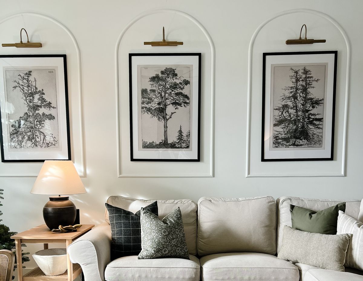 This $20 DIY hack adds instant character to any room, creating timeless picture frames and paneling