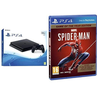 Sony PS4 Slim 1000 GB with Spider-Man, Ratchet &amp; Clank, Gran Turismo