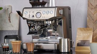 Breville the Barista Express® Impress Espresso Machine coffee gifts