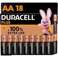 Duracell Plus AA Batteries (18 Pack)