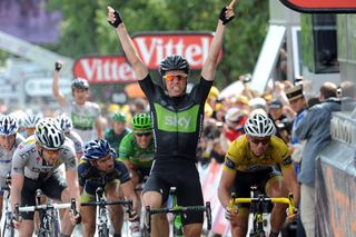 Edvald Boasson-Hagen wins, Tour de France 2011, stage six