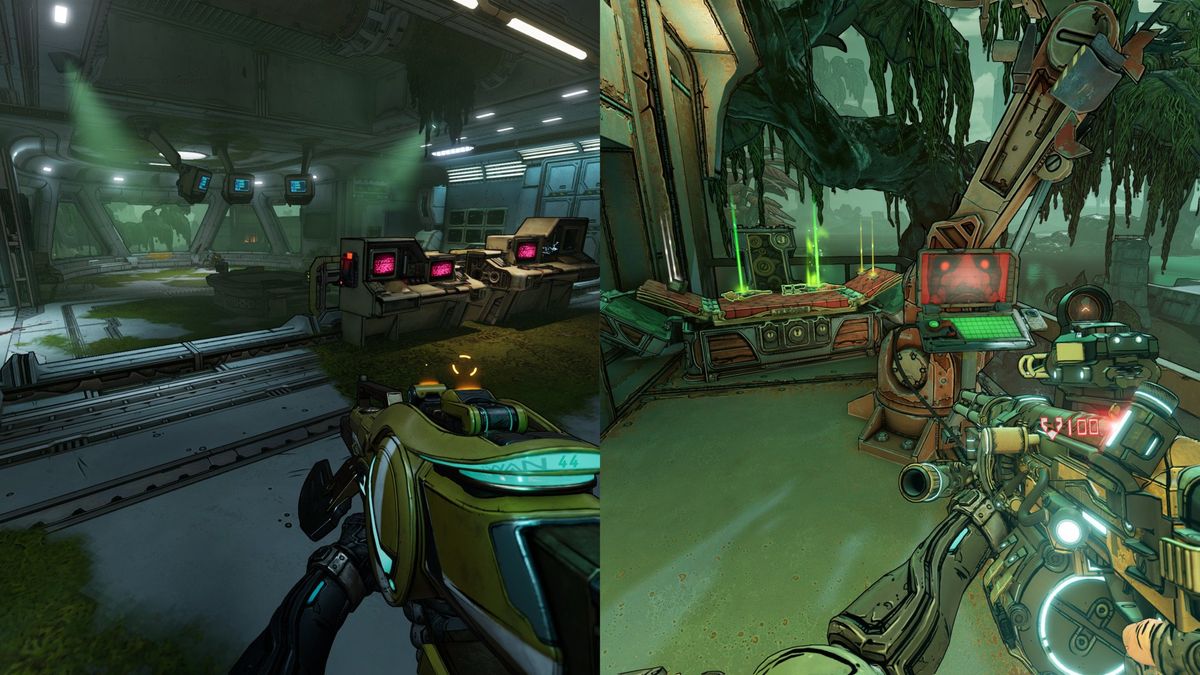 Borderlands 3 Two Player Splitscreen Vertical