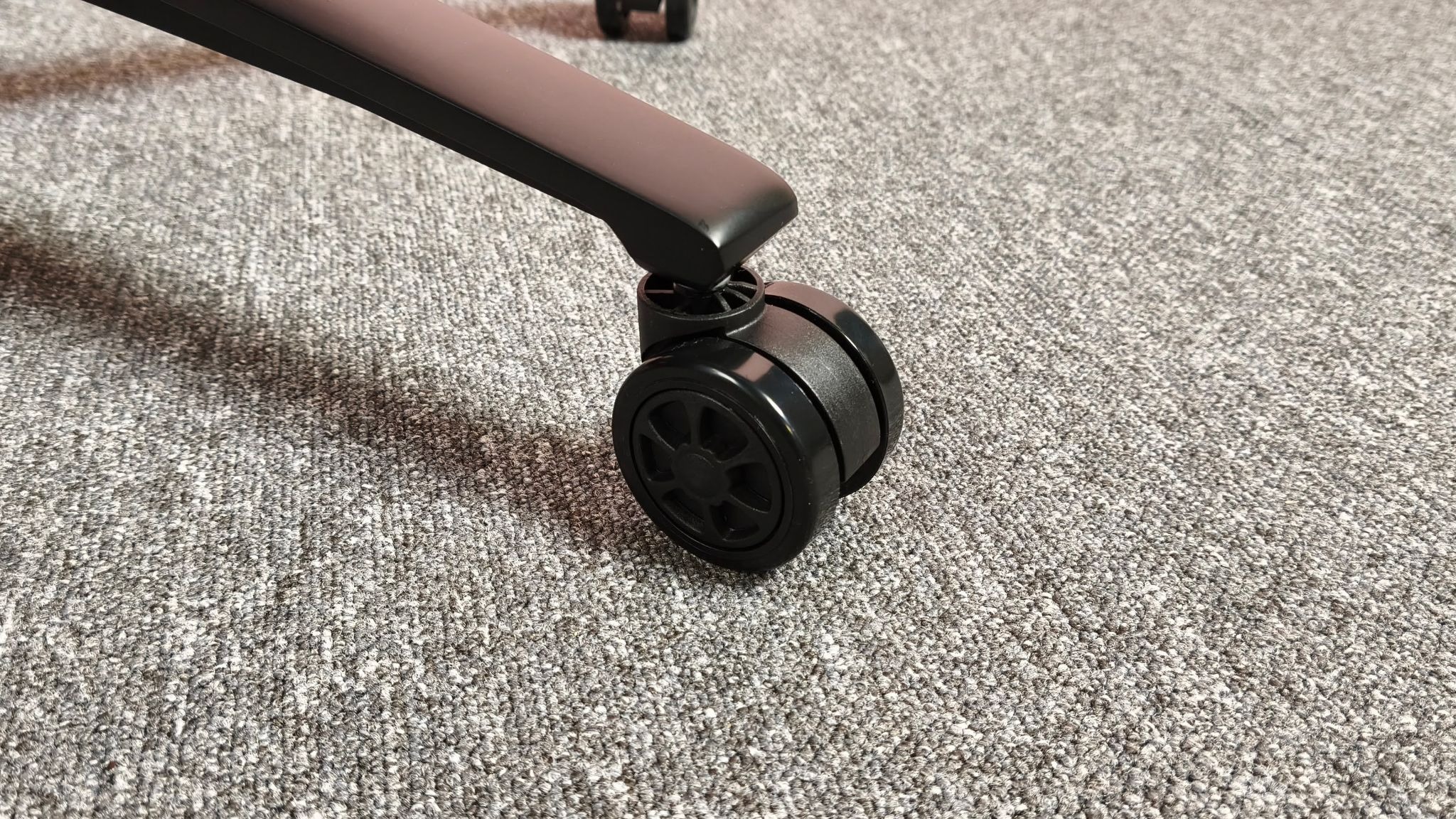 Close-up of wheel on Boulies Master Rex (2026)