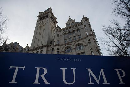 Trump opens office in D.C. 