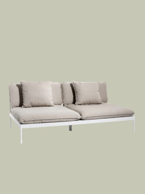 Skargaarden B&ouml;nan Modular Sofa, Sunbrella Sling Light Grey
